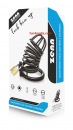 Zenn Black Cock Cage With 3 Cockrings